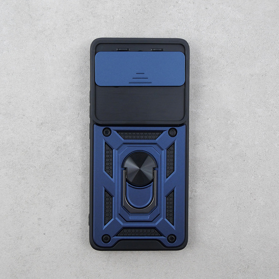 Case for Realme 11 Pro 5G / 11 Pro+ 5G, CamShield Slide, blue