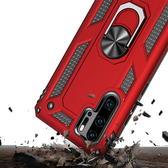Armor Case for Huawei P30 Pro, Nox Case Ring, red