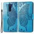 Flip case for Xiaomi Redmi 9, Butterfly, blue