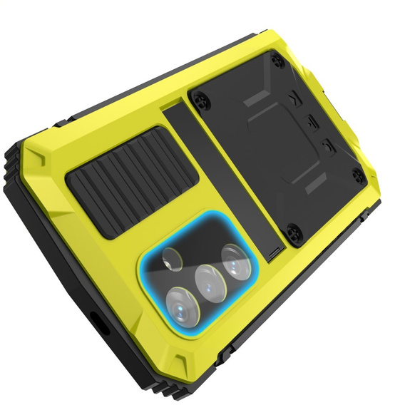 Armored case for Samsung Galaxy S25+ Plus, R-JUST, yellow