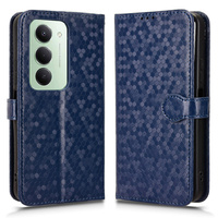 Flap case for Xiaomi Redmi 15 5G / 4G, Wallet Rhombus, blue