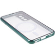 Magnetic Dual Glass MagSafe case for Samsung Galaxy S21+ Plus, green