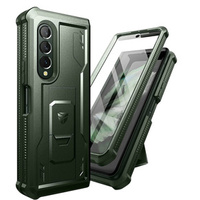 Armored case for Samsung Galaxy Z Fold 3 5G, Dexnor Full Body, green