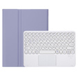 Case + keyboard Samsung Galaxy Tab S6 Lite 2020 P610/P615 / S6 Lite 2022 10.4, Touchpad Pen Slot, purple