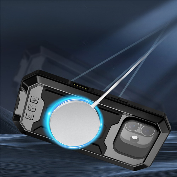 R-JUST armoured case with screen protector and stand for iPhone 17