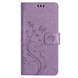 Flip case for Samsung Galaxy S23 FE, Butterfly, purple