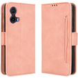 Flip case for Motorola Moto G85, Card Slot, pink