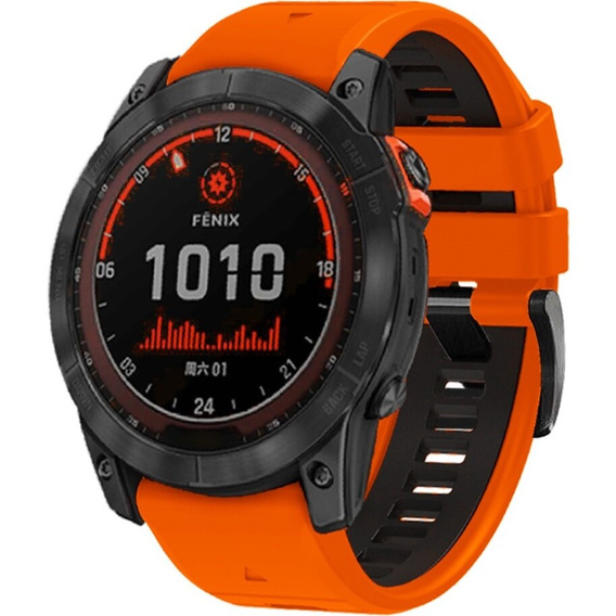 QuickFit Silicone Strap for Garmin Fenix 22mm