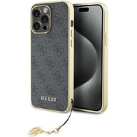 Guess 4G Charms case with charm for iPhone 15 Pro Max