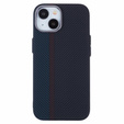 MagSafe's iPhone 14 Case, Carbon Fiber, black / blue