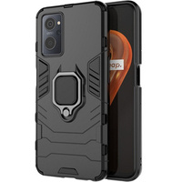 Case for Realme 9i / Oppo A96, Kickstand Ring, black