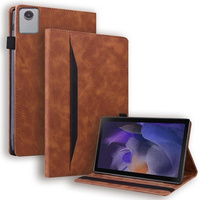 Case for Lenovo Tab M11, Classic, with space for stylus, brown