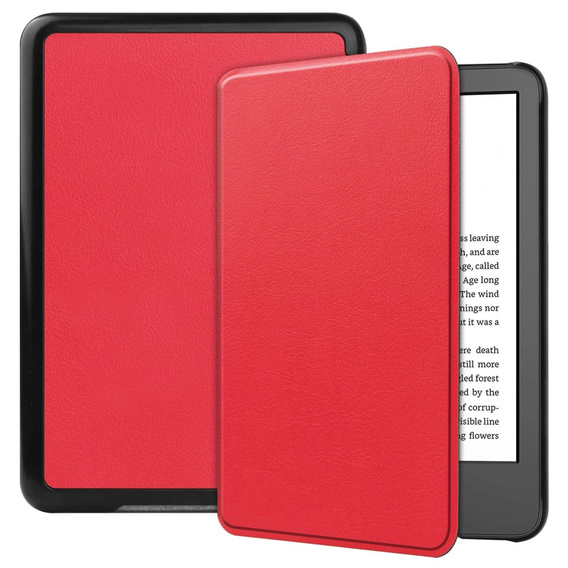 Case for Kindle 11, Smartcase, red