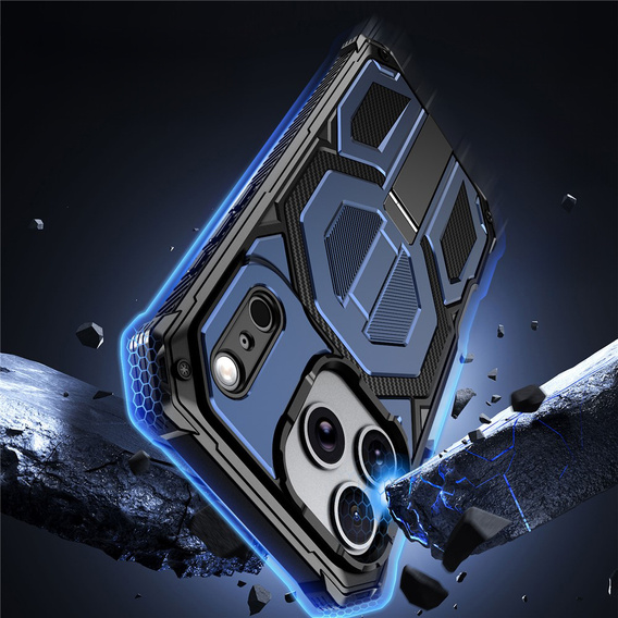 MagSafe-compatible protective case with stand for iPhone 17 Pro