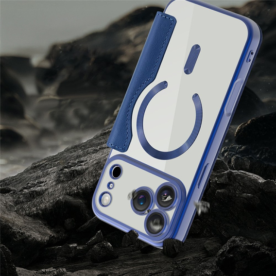 RFID Wallet MagSafe flip case with camera protection for iPhone 17 Pro Max