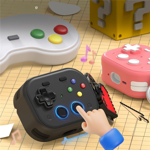 Retro console case with heart tag for AirPods Pro 3