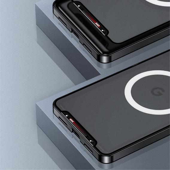 Camera Protection Case for Google Pixel 8 Pro, CamShield MagSafe, transparent / black