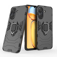 Case for Xiaomi Redmi 13C / Poco C65, Kickstand Ring, black
