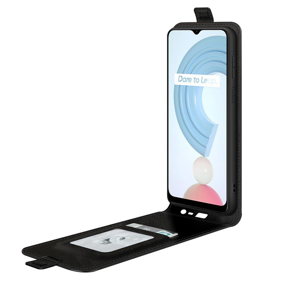 Flip case for Realme C21Y / C25Y, Flip, black