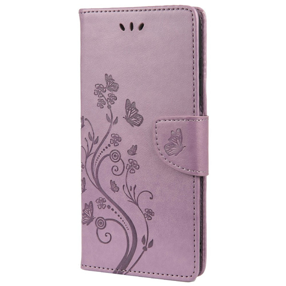 Flip case for Xiaomi Redmi 10, Butterfly, purple
