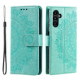 Flip case for Samsung Galaxy A35 5G, Mandala, green