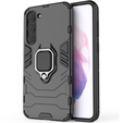 Case for Samsung Galaxy S23, Kickstand Ring, black