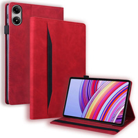 Case for Xiaomi Redmi Pad Pro / Xiaomi Poco Pad, Classic, with space for stylus, red