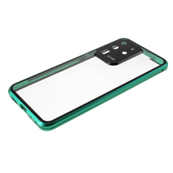 Case for Samsung Galaxy S20 Ultra, Magnetic Dual Glass, green