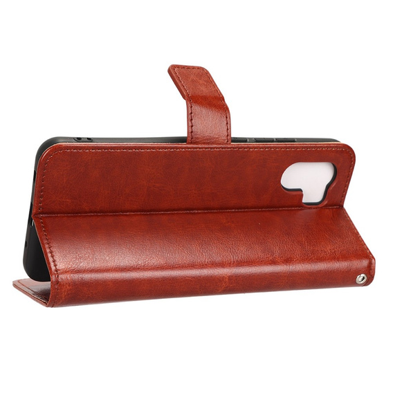 Flip case for Xiaomi Redmi A1 4G / A2 4G, Crazy Horse Wallet, brown