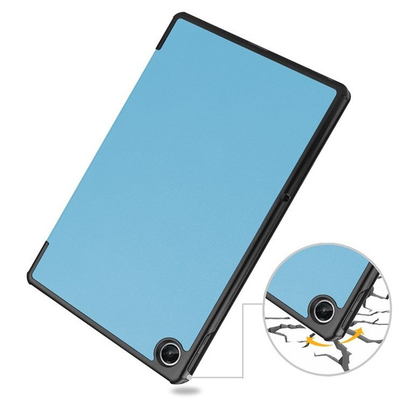 Case for Lenovo Tab M10 Plus 10.6 Gen 3 TB-125F TB-128F, Smartcase, blue