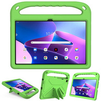Children's Case for Lenovo Tab M10 Plus 10.6 Gen 3 TB-125F TB-128F, Children's Case with Holder, green
