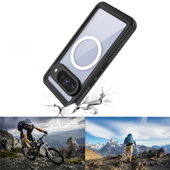 Redpepper IP68 waterproof case with 360° protection and MagSafe for Google Pixel 10