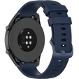 Silicone strap for Huawei Watch GT Runner / GT 3 46mm, Dark Blue
