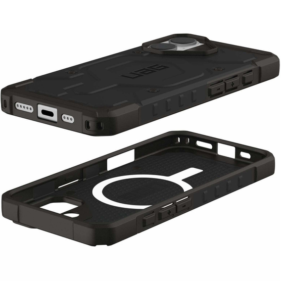 Urban Armor Gear Case for iPhone 15 Plus, Pathfinder MagSafe, black