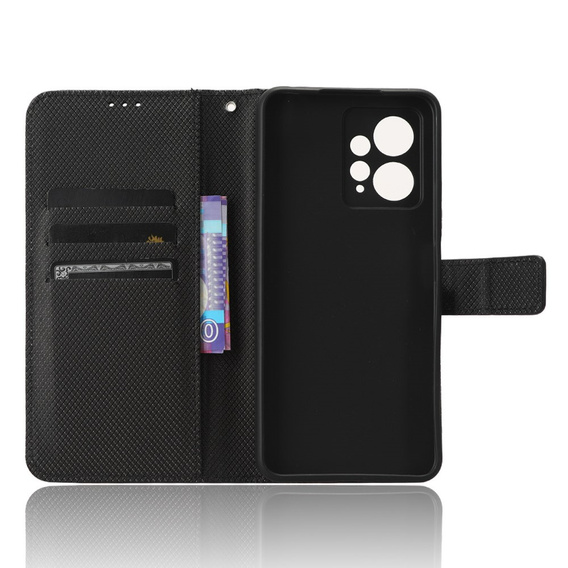 Flip case for Xiaomi Redmi Note 12 4G, Wallet Smart Magnet, black