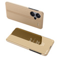 Case for Xiaomi Redmi Note 13 Pro+, Clear View, gold