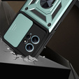 Case for Xiaomi Redmi Note 12 4G, CamShield Slide, green