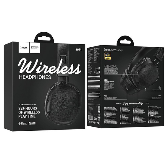 Hoco W64 wireless over-ear headphones