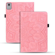 Flap case for Lenovo Tab M11, flower, pink