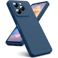 Case for Infinix Hot 40i, Silicone Lite, blue