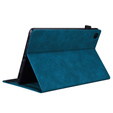 Case for Samsung Galaxy Tab A9+, Classic, with space for stylus, blue