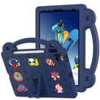 Children's case for iPad 10.9 2022 10 Gen, Cute Patterns, with stand, dark blue