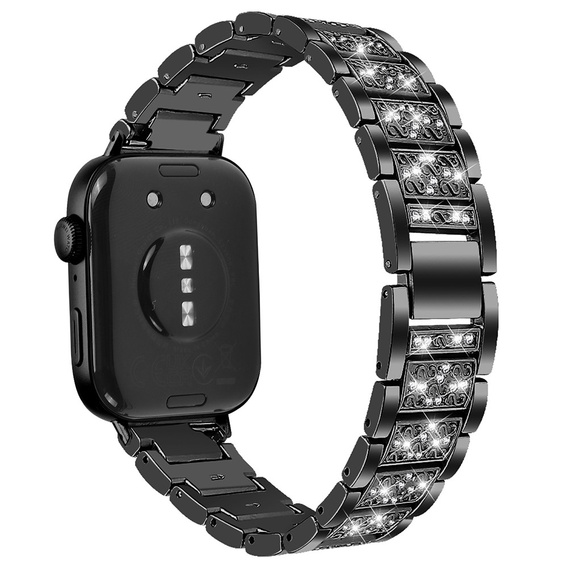 Diamond Bracelet for Xiaomi Smart Band 8 Pro, Black