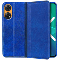 Flip case for Oppo Reno8 T, Split Leather, blue