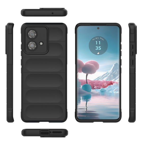 Case for Motorola Edge 40 Neo, Gaming Shockproof, black
