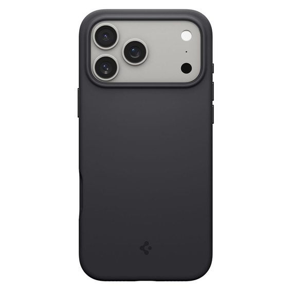 Spigen Case for iPhone 17 Pro Max, Silicone Fit MagSafe, Black