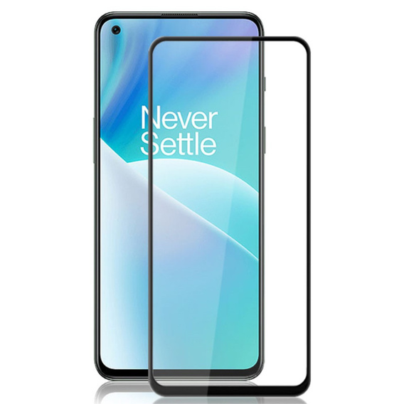 Mocolo Full Glue Tempered Glass for OnePlus Nord 2T 5G, black frame