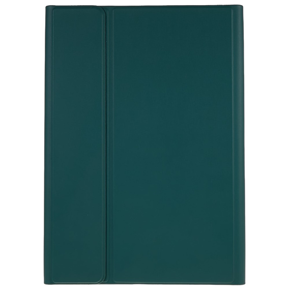 Case + keyboard Galaxy Tab S7+ Plus / S8+ Plus /S7 FE T730 T733, Pen Slot, green