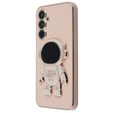 Case for Samsung Galaxy A54 5G, Astronaut, pink rose gold