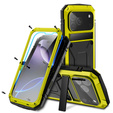 R-JUST case with stand and built-in glass for iPhone 17 Pro